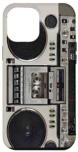 Vintage 80er Jahre Boombox Ghettoblaster Hülle für iPhone 15 Plus