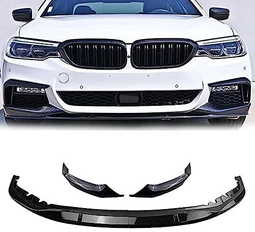 ISTOVO Auto Frontstoßstange Spoiler Spoilerlippe für BMW G30 M Tech M Sport 2017-2020, Frontspoiler Splitter Lip Diffusor Body Kit Schutz Exterieur Zubehör