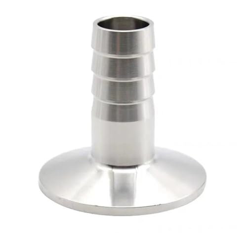ZSQGHGH Auspuffblenden Außendurchmesser 6–76 Mm Edelstahl SS304 Sanitär-Schlauchtülle Rohrverschraubung Ferrule Außendurchmesser 50,5–76 Mm, Passend Für 1,5 3“ Tri-Clamp Auto-Endrohre(45mm x 64)