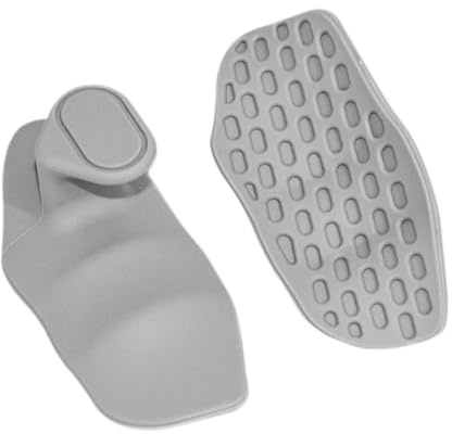 Baoblaze Empuñaduras de Gimnasio protección para Manos Guantes de Gimnasio portátiles de Silicona Pinza de Mano para Levantamiento de Mancuernas Peso Muerto