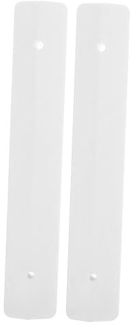 Veemoon 2 Stück Verbindungsstück Aus Lochblech Garagenorganisator Zubehör Für Steckbrett-organizer Bretthaken Für Garage Werkzeugaufhänger Für Stecktafeln Garagenzubehör Plastik Weiß