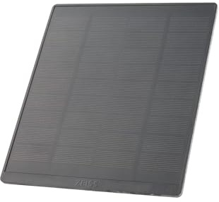 ZEISS Solar Panel Mini - Solarpanel Ladegerät für Wildkamera 2500 mah powerbank mit solar Outdoor externer Akku Solar IP66 Schutzklasse Ladegerät tragbar Solarzelle 5 Meter Kabel
