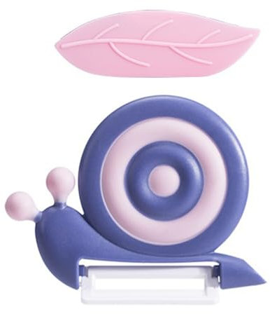 PANGBOER Pelapatate a forma di lumaca in ceramica per frutta e verdura con manico antiscivolo, ideale per uso domestico ed esterno