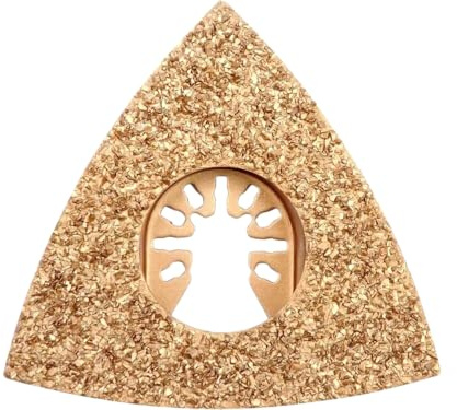 HERO Hartmetall Schleifplatte Dreieck Raspel Multimaster Deltaschleifer 80mm Delta Schleifer Oszillierende OIS Multischneider Multifunktionswerkzeug Zubehör für Bosch Fein Multimaster Karbidraspel