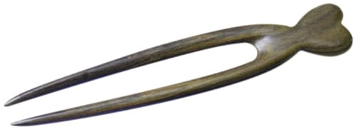 DECHOUS Épingle à Cheveux Française en Bois Forme U Vintage Élégante pour Différentes Occasions Accessoire Décoratif Sûr et Confortable