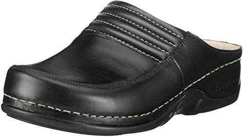 Berkemann Damen Victoria Clogs, Schwarz Schwarz 903, 39.5 EU
