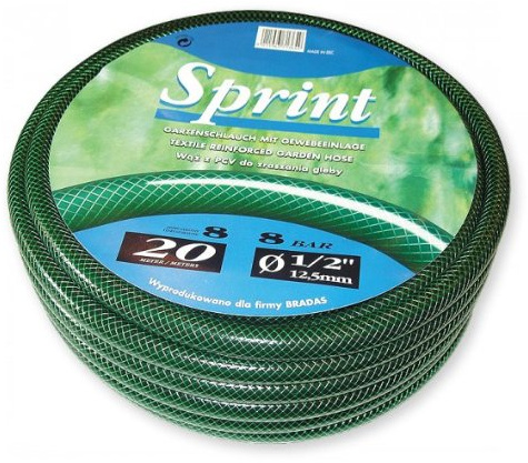 Sprint – Tuyau de Jardin ø 1 1/4 Pouces (30 mm) en la Tuyau de Longueur 25/50 m (25 m)