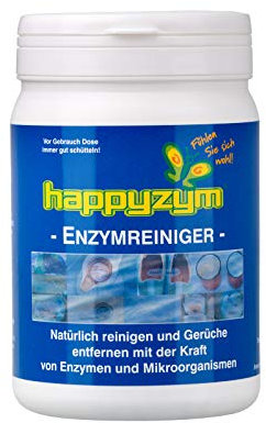 happyzym - natürlicher Enzym-Reinigungspulver 1kg mit der Kraft von Enzymen
