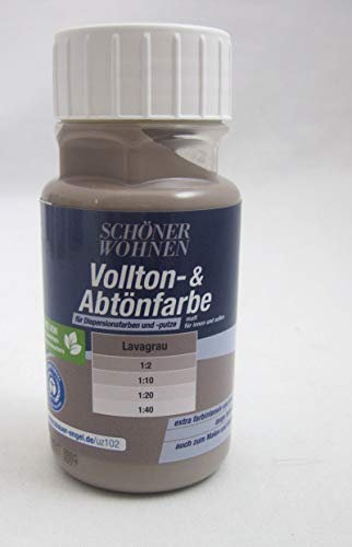 Voll- und Abtönfarbe Lavagrau 125 ml