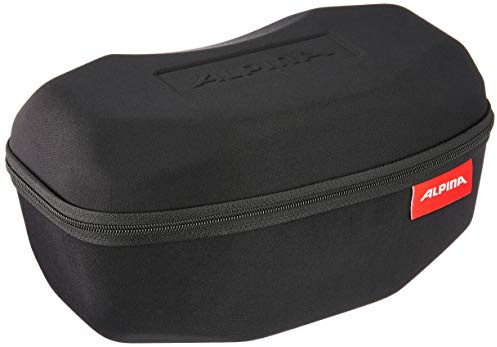 ALPINA Unisex - Adultos,MULTICASE SNOWGOGGLE Estuche para Gafas de esquí, Black, One Size