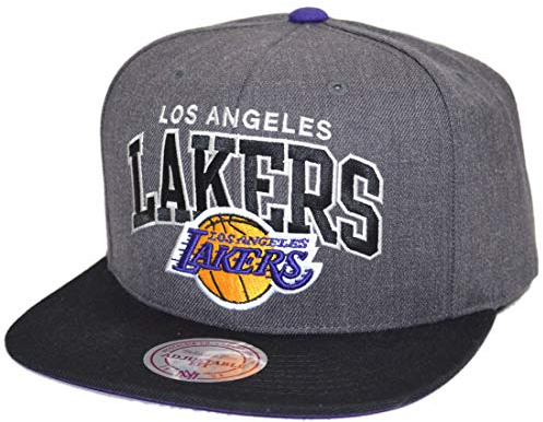 Mitchell & Ness Snapback L.A. Lakers G2 Team Arch Charcoal/Black