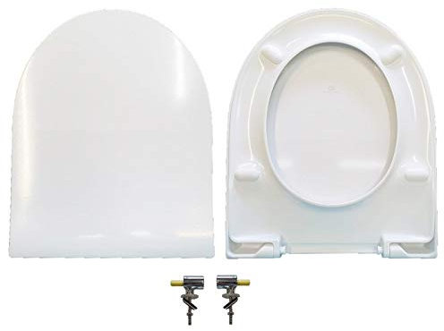 Abattant WC Fast Slim Pozzi Ginori thermodurcissable Blanc Soft Close Original