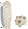 URUIJIN Lroning board dust covers, Oversized ironing board storage bag, Oxford cloth waterproof, dustproof, ironing board protective cover, （13.4 x 53.5 inch） Maple leaf pattern