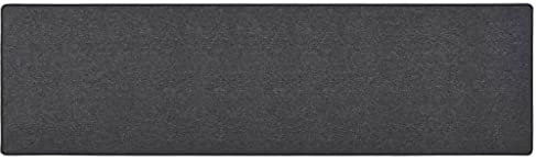 vidaXL Teppichläufer Teppich Läufer Flurteppich Küchenläufer Küchenmatte Wohnzimmerteppich Küche Flur Schlafzimmer Anthrazit 50x200cm Nadelvlies
