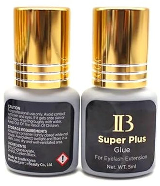5ml Wimpernkleber iBeauty IB Super Plus für Wimpernverlängerung. Trockenzeit 1-2 Sek. Eyelash Glue 5 Gramm. Korea