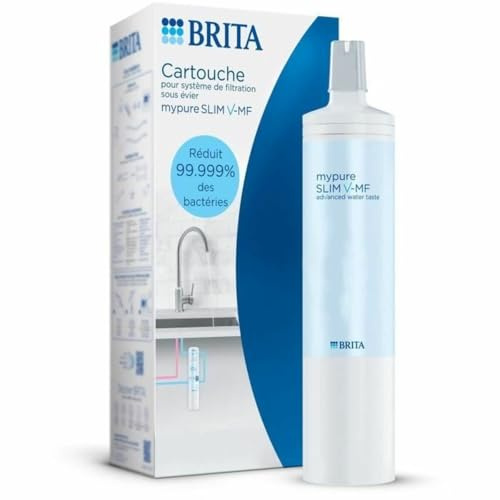 BRITA mypure SLIM V-MF incl. 1x Cartouche Filtrante (8000L)