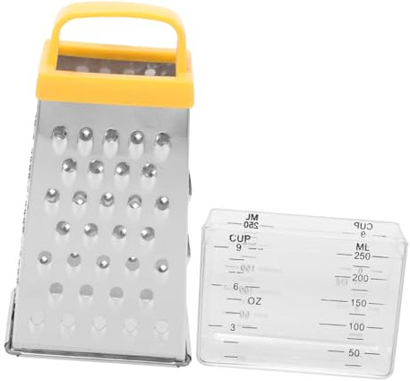 Cabilock Rallador De Inoxidable De Queso De Verduras Antideslizante Resistente Multifunción