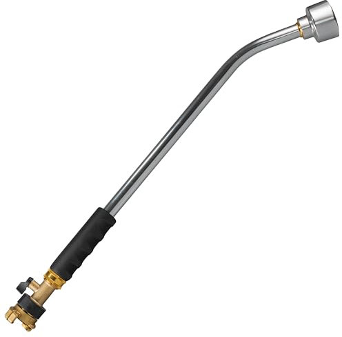 Watering Lance 50cm 75cm 90cm Garden Nursery Aluminium Geka Fitting Hose Pipe Irrigation Flow Rate Regullation Non-Slip Handle Aluminium (75cm Lance Set)