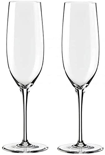 Mxxephemer Copas de Vino Tinto Copas de Vino Grandes Sopladas a Mano Juego de 2 Copas de Vino Tinto Transparente Cata de vinos para Bodas Cristalería (Color: A) (D)