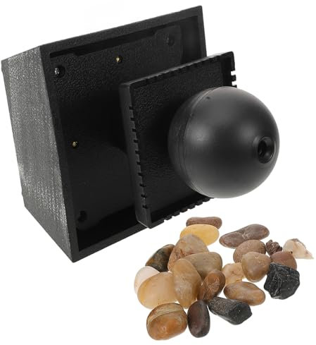 VINTORKY Fontana Da Tavolo Decorativa Stile Cinese Piccola Fontana Zen Senza Batteria Per Ufficio e Casa Elemento Decorativo Con Circolante e Design Elegante