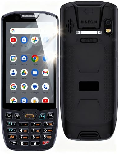 Scanner di codici a barre Android 13 4+64GB Scanner di codici a barre 1D/2D/QR incorporato, BT, WiFi Qualcomm Portalbe Scanner per l'inventario, Palmare Mobile Computer PDA per magazzino