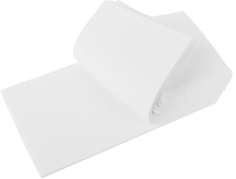 PENIKOKO Lot de 25 Doublures Jetables de Chaise Percée en Papier Blanc Portable avec Coussin Absorbant pour Prévention des Fuites et Confort des Adultes Alèses Protectrices