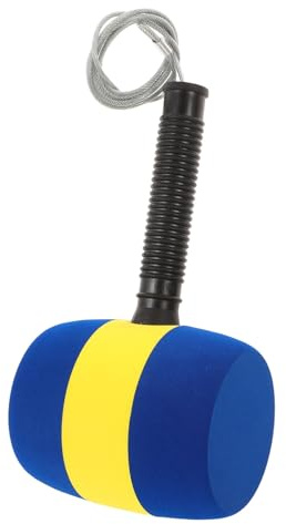 Homoyoyo Marteau en Mousse Bleu pour Jeu à Marteler Taupe, Maillet Léger et Compact, Accessoire Compatible Machine à Taupe, Interactif Éducatif pour Garçon et Filles et Familles