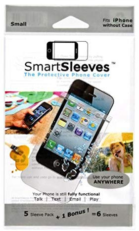 SmartSleeves PS24A Sleeves for iPhone 3/3G/3GS/4/4S - 1 Pack - Retail Packaging - Clear