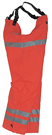 Helly-Hansen 70570_260-L Size Large Narvik Hi-Vis Dungarees - Orange