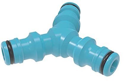 Cellfast Reductor en T Basic para desconectar Tres Extremos de Manguera, Uni FIT, 3/8, 1/2, 5/8, 3/4, 50-205