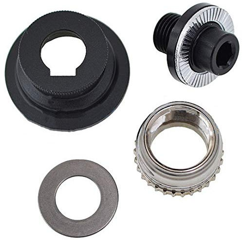 Shimano WH-R9100-C40-TU Achsschraube, Silver, One Size