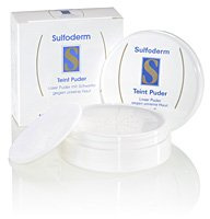Teint Puder Set 2x20g. Loses Puder mit Schwefel gegen unreine Haut