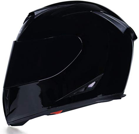 Casco Integral Motocicleta con Lente Dual Casco de Carreras con Estilo de liberación rápida Casco Moto Cascos de Moto Hombre / Mujer de Rostro Completo