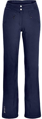 Maier Sports W Allissia Slim Blau - wasserdichte warme Damen mTex Skihose, Größe 88 - Farbe Night Sky