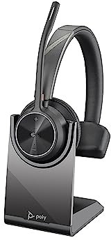 POLY Voyager 4310 UC USB-A Mono Headset für Microsoft Teams inkl. Ladestation