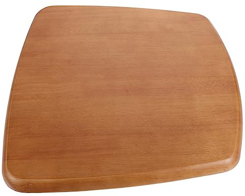 Yardwe Wooden Stool Seat Replacement Bar Stool Accessory for Projects Chair Seat Pad Smooth Finish for Dining Chairs and Kitchen Use Easy to Install