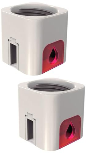Housoutil 2stücke Aquarium Wasserstand Controller Automatisches Nachfüllsystem Für Fischbecken Praktisches Wasserauffüllwerkzeug Kompakt Und Leise Für Aquarien Und Wasserwechsel Rot
