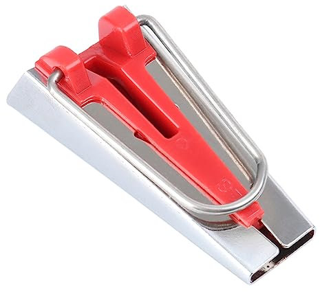 SEWACC Bias Tape Maker Rot Präzises Nähwerkzeug Für Stoff Schrägband Nähen Quilt Diy Handwerk Saumband Schnelles Falten Professionelle Stoffkantengestaltung
