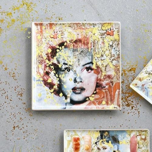 BACI MILANO VASSOIO GOURMET QUADRATO MARILYN - MEMORIES