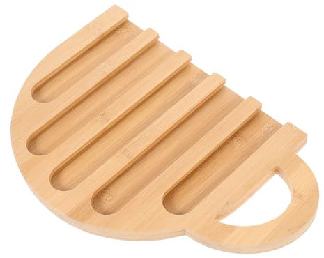 Mikinona Support Dosettes Café Bois Design Tasse Organisateur Rangement Capsules Espresso Bureau Cuisine