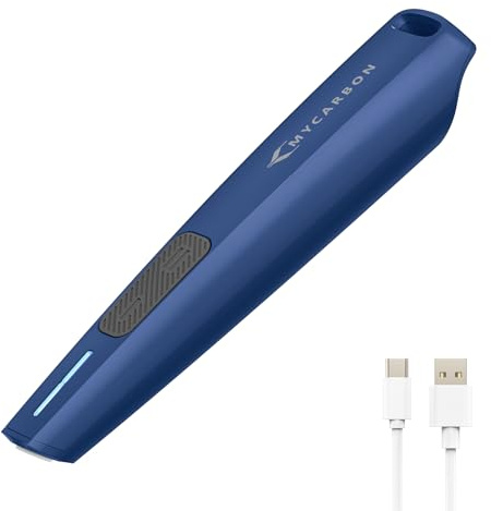 MYCARBON Dispositivo de Tratamiento de Picaduras de Insectos Recargable, 3s Alivia el Picor y la Hinchazón Sin Sustancias Químicas, Pequeño y Portátil 2 Temperaturas (Azul Oscuro)