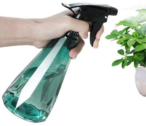 Salyeeluly Botella de Spray de Agua para Plantas,Botella De Spray Para Jardín - 500 ml Boquilla Ajustable Recargable Para Estilismo Capilar Fertilización Invernadero Detailing De Coches Limpieza Del