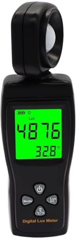 Luminometro Portatile Fotometro Luxmetro LCD Radiometro Misuratore Di Luce Digitale Tester Luminanza Misurazione Ad Alta Precisione