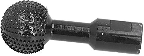 Eujgoov Kugelfeilenbohrer, Legierter Stahl, Sphärischer Schleifkopf für Holzbearbeitung, Schnitzen, Polieren, Schleifen, Gravieren mit Winkelschleifer, 10 Mm, 14 Mm (14mm)