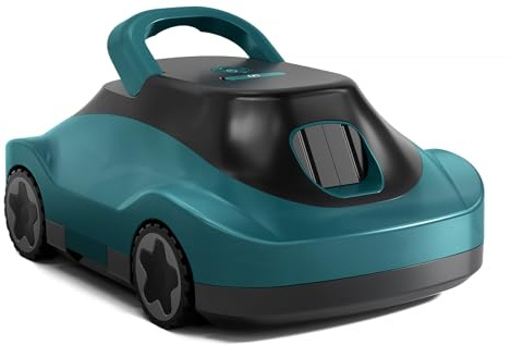 Bocxi Robot Piscine, Aspirateur Piscine sans Fil, Nettoyeur de Piscine, 180 Min d'Autonomie, Aspiration Puissante,