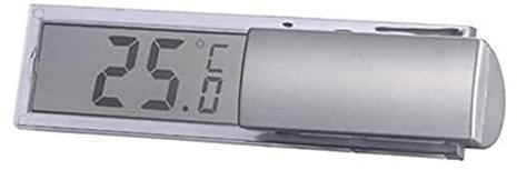techno line Fensterthermometer WS 7026 - ein digitales Thermometer mit halb-transparentem Display - klein aber oh-ho!