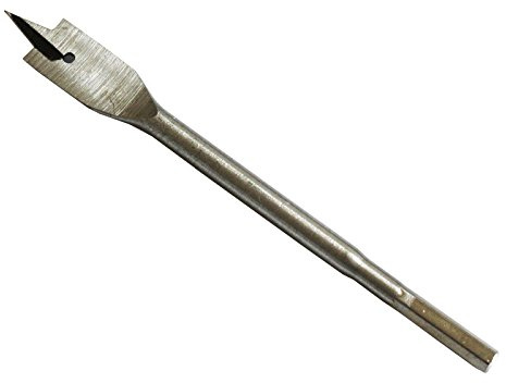 2 x 15mm Flat Bit Wood Drill Metric Spade Bits Timber Hole Cutter by AllTrade Direct