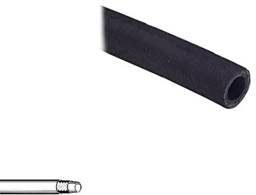 METERWARE - Hydraulikschlauch, 1 SN ein Stahlgeflecht, EN 853, Hochdruckhydrauliksysteme, Druckluft, Wasser, Kraftstoffschlauch (Schlauch Ø innen: 19,0 mm)