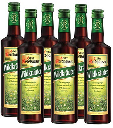 Echter Nordhäuser Wildkräuter Kräuterlikör (6 x 0.7 l)