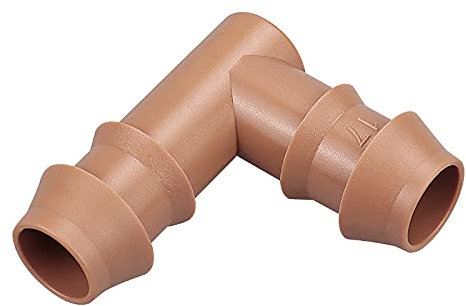 iMopo 21 Stück Tropfbewässerung Universal Widerhaken Widerhaken Anschlüsse für 1,27 cm Tropfschläuche